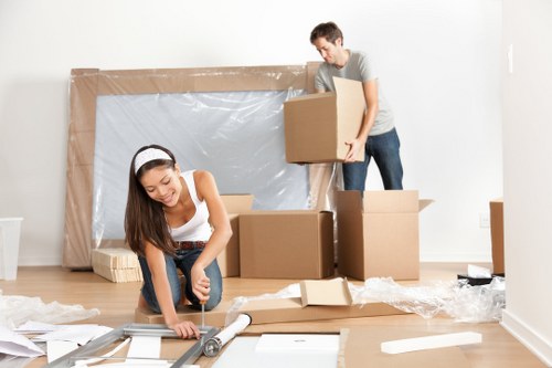 Illustration of accessible moving services in Kennington