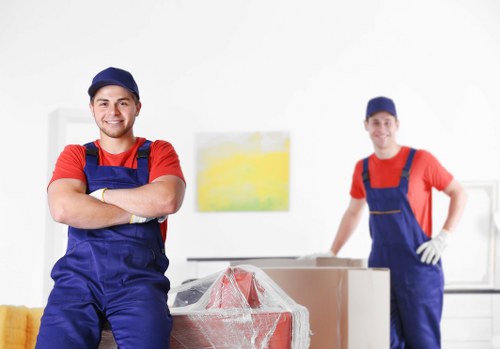 Removal van service supporting a move in Kennington