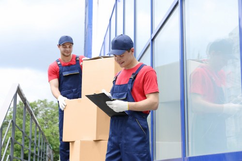 House removalists in Kennington assisting with a residential move