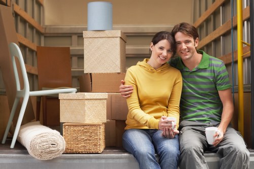Furniture delivery by man with a van in Kennington