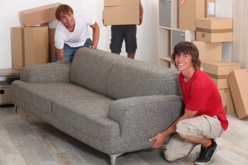 Local relocation support for a Kennington apartment with stairs and narrow access