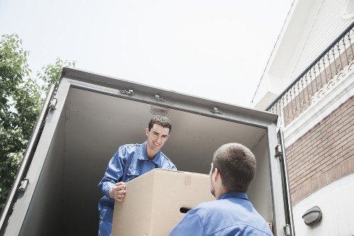 Professional team handling furniture during home moves in Kennington