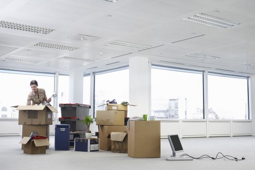Moving van for Kennington apartment relocation