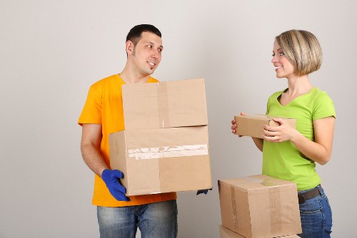 Commercial office move logistics and transport in Kennington