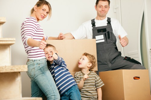 Local moving team handling student removals in Kennington